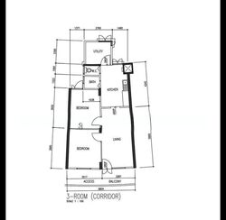 Blk 1 Brickworks Estate (Bukit Merah), HDB 3 Rooms #610739711